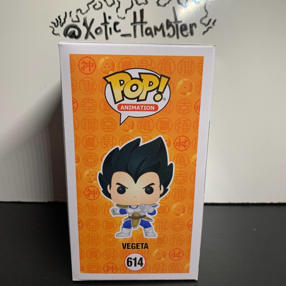 Funko Pop! Dragon Ball Z Metallic VEGETA Windy BoxLunch Exclusive - Picture 4 of 6